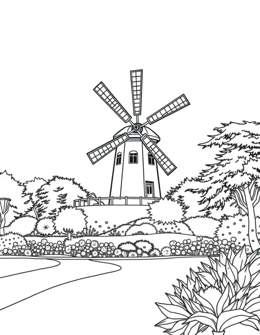(California) Golden Gate Park windmill