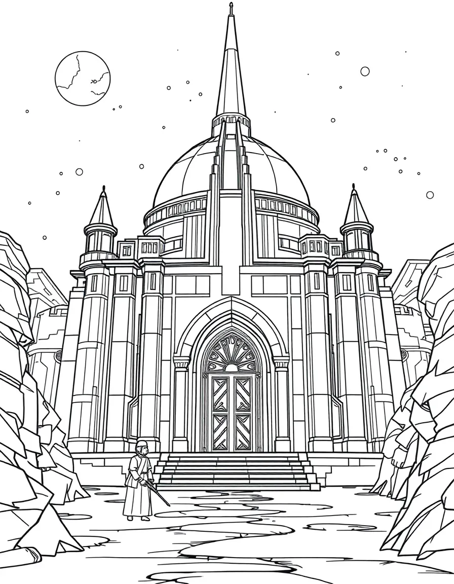 (Star Wars) Jedi Temple on Coruscant