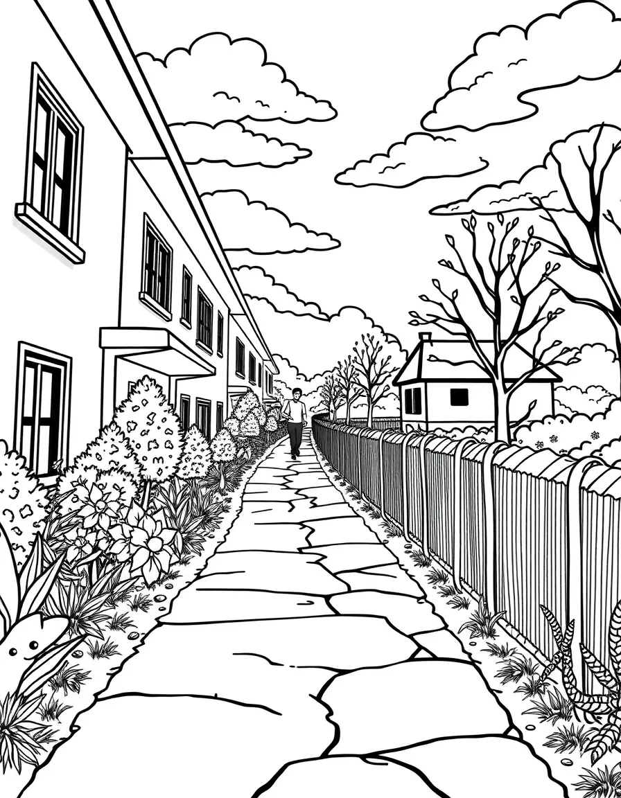 A path leading from school to the future