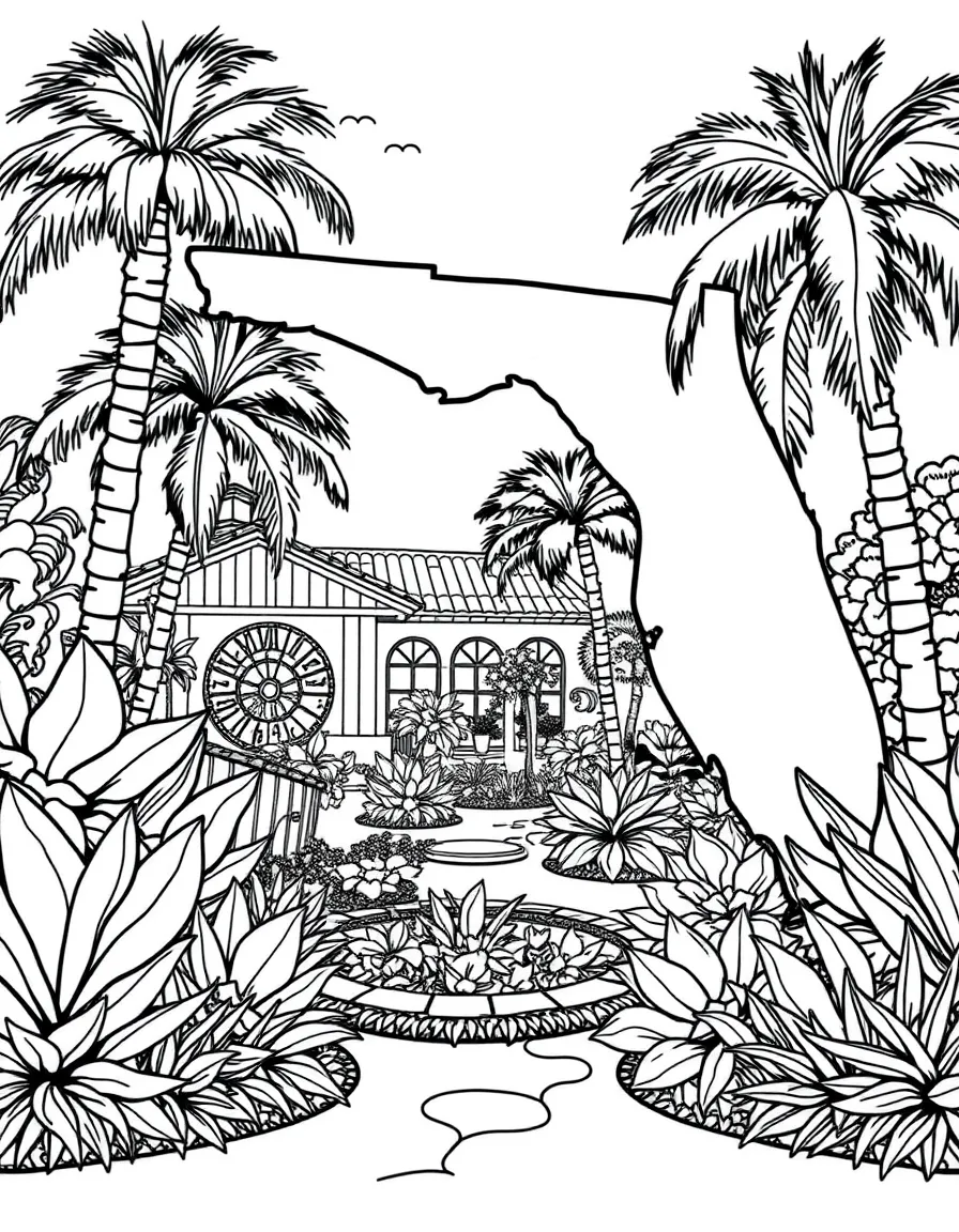 (Florida) The Edison and Ford Winter Estates gardens