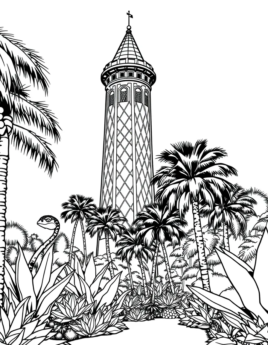 (Florida) The Bok Tower Gardens with singing tower