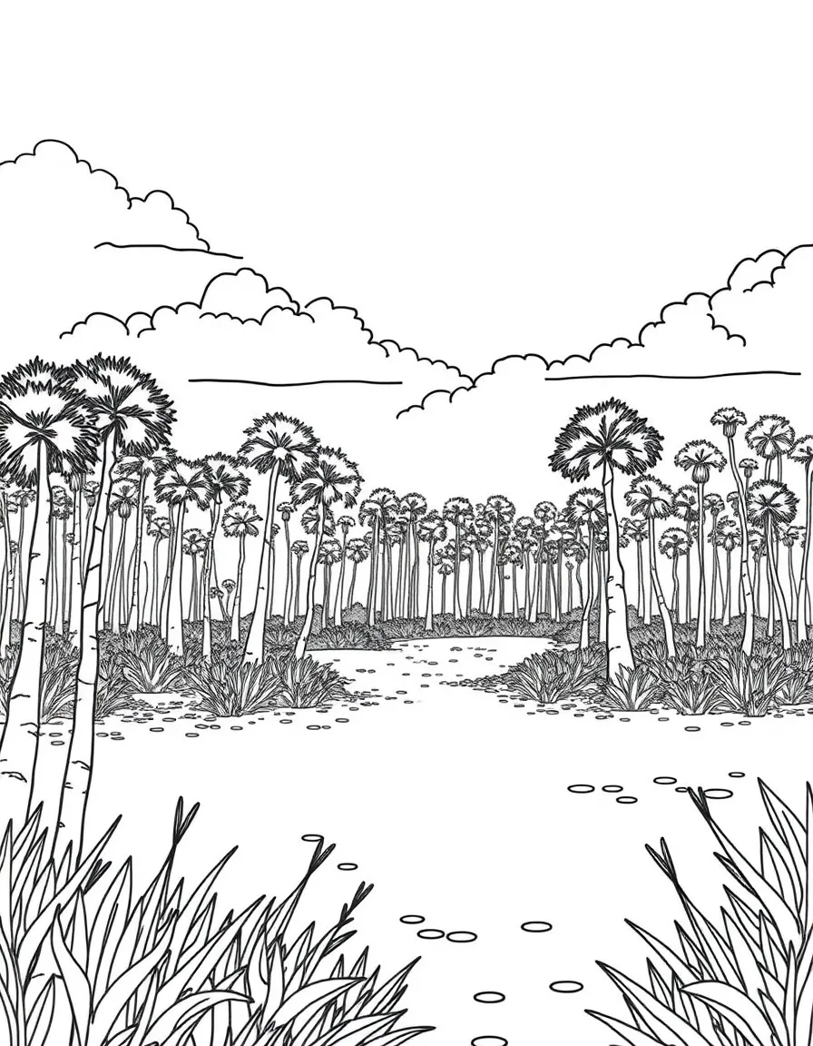 (Florida) Big Cypress National Preserve landscape