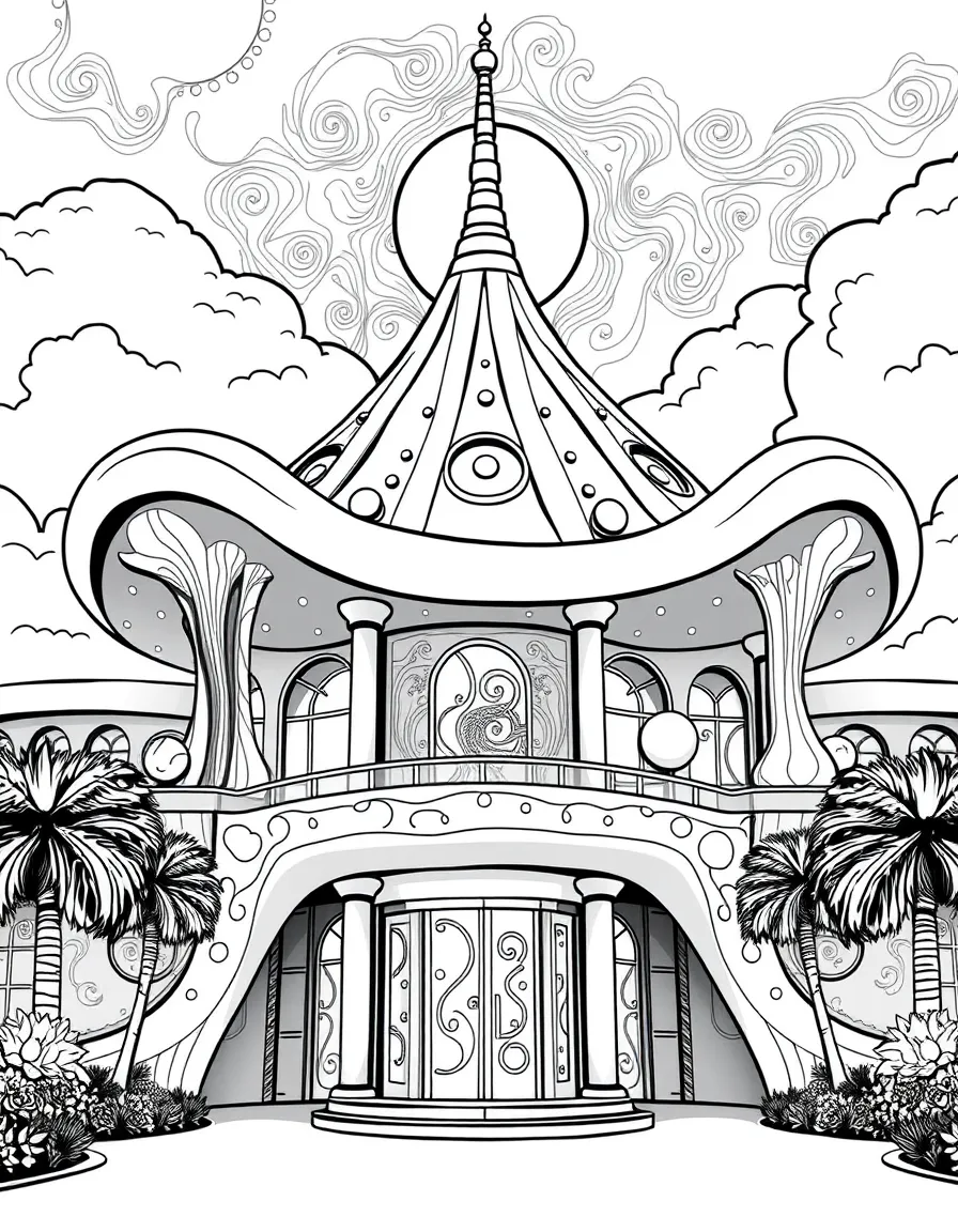 (Florida) The Salvador Dali Museum with surreal architecture