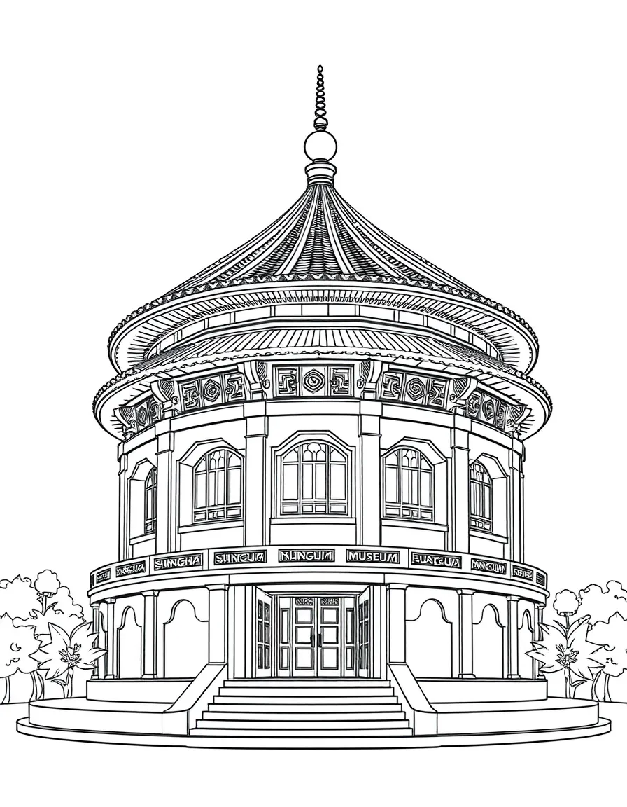 (Shanghai) Shanghai Museum round building