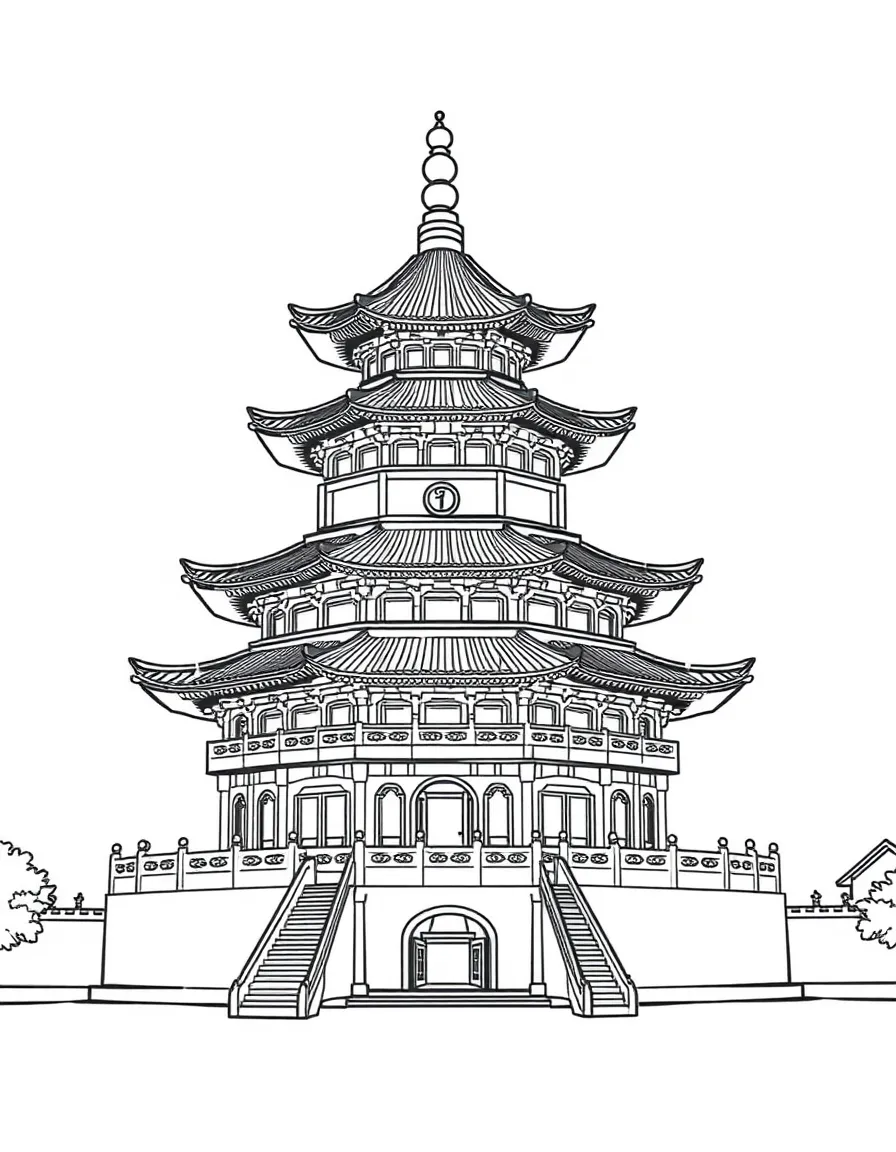 (Tianjin) Dule Temple ancient pagoda