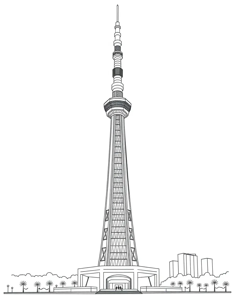 (Tianjin) Tianjin TV Tower tall structure