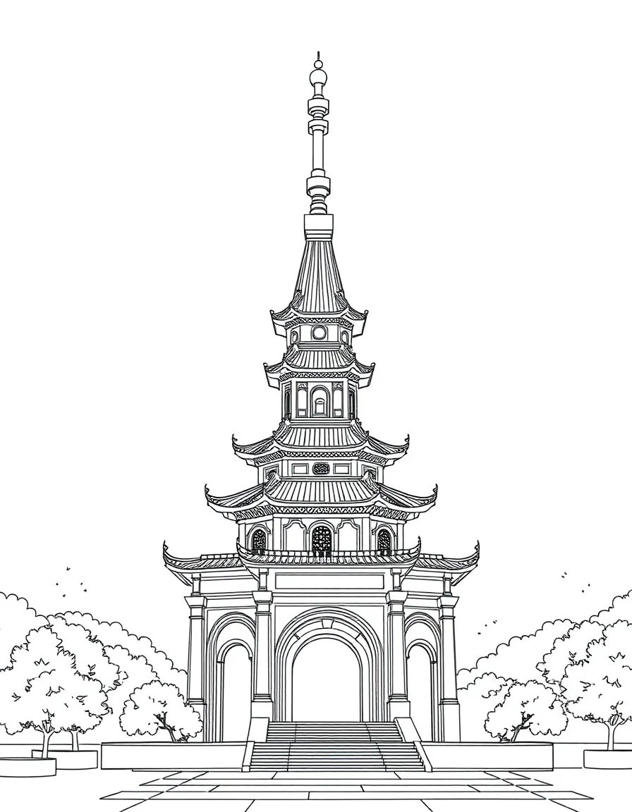 (Chongqing) Jiefangbei monument tower