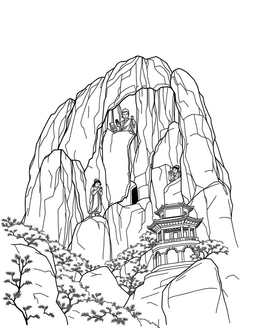 (Chongqing) Dazu Rock Carvings cliff sculptures