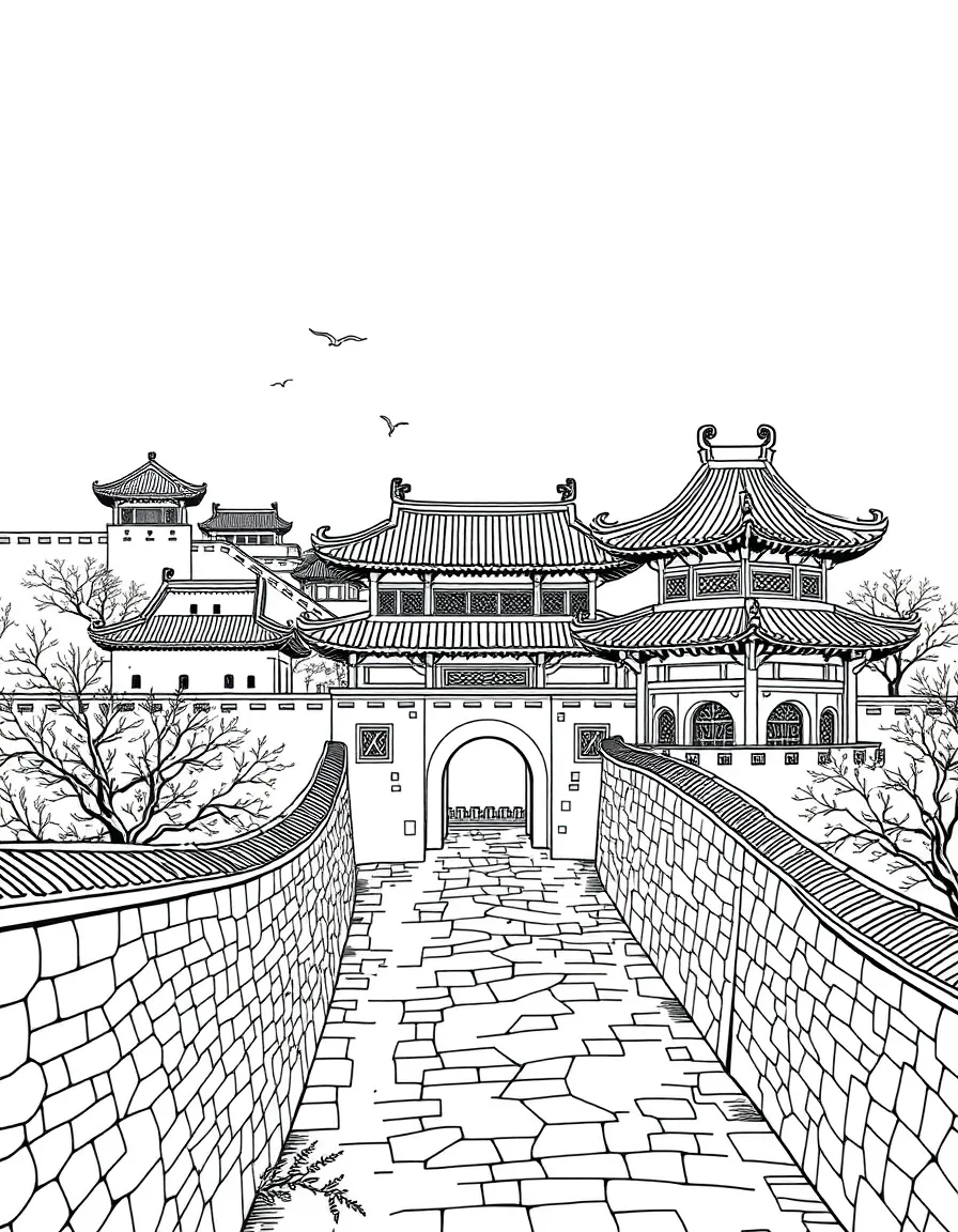 (Shanxi) Pingyao Ancient City walls and gates
