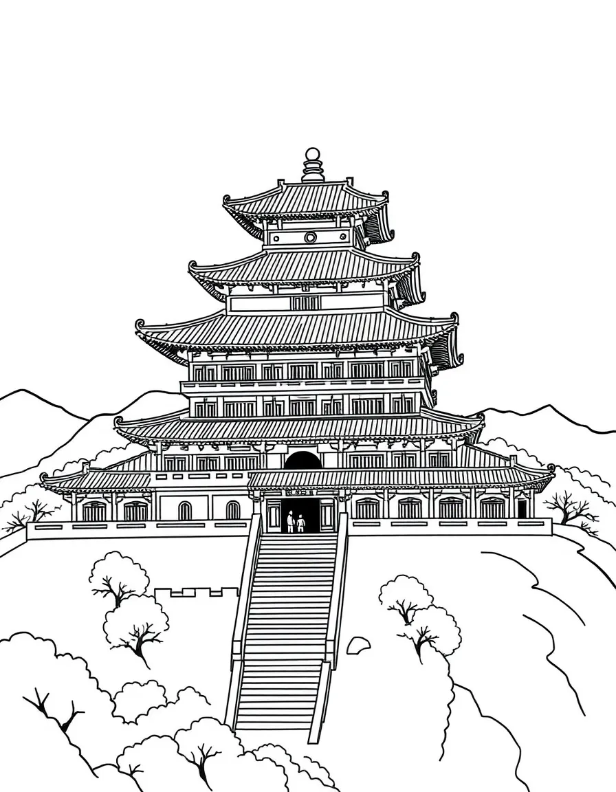 (Shanxi) Mount Wutai Buddhist temple complex