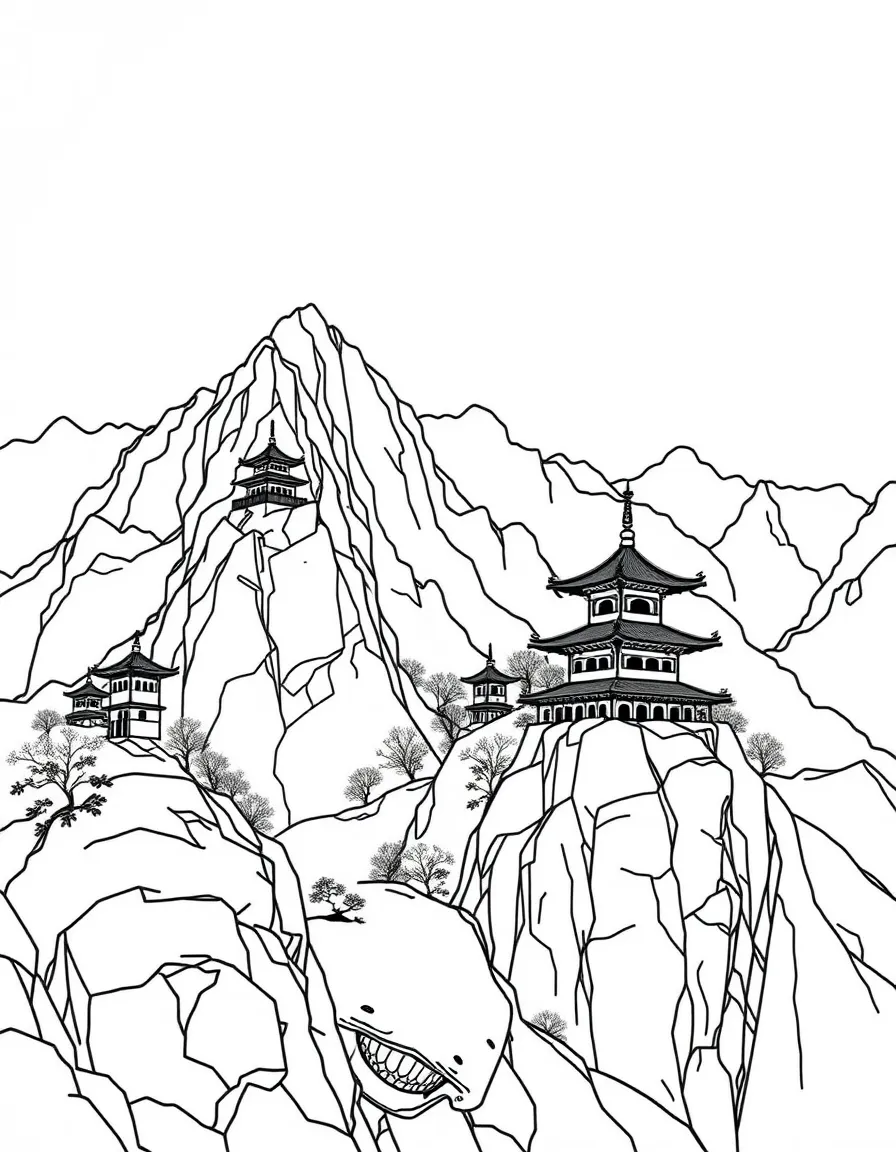 (Liaoning) Qianshan Mountains with temples