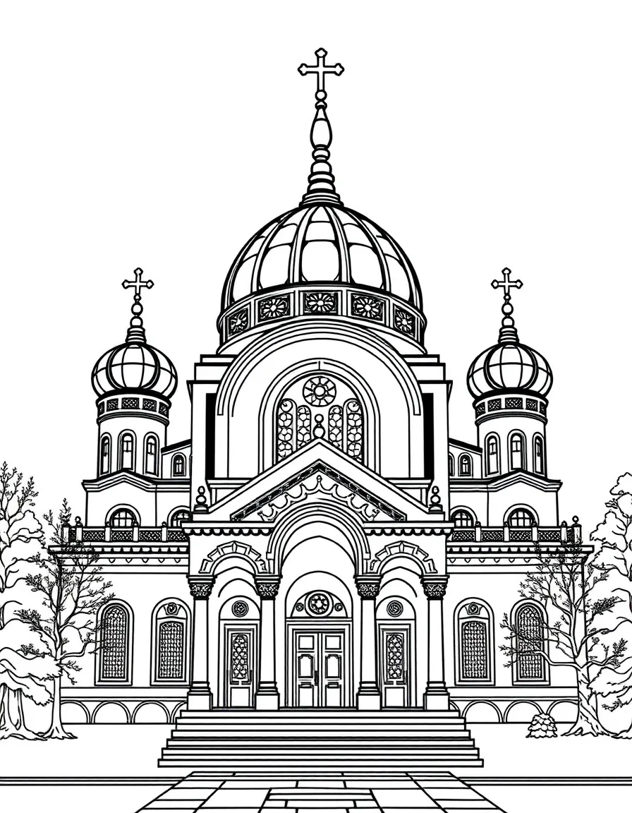 (Heilongjiang) Saint Sophia Cathedral Byzantine architecture