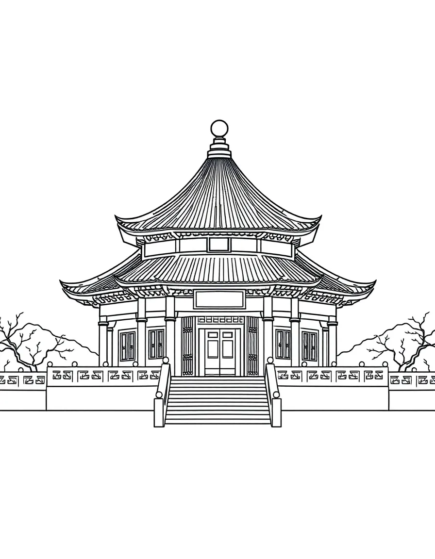 (Jiangsu) Sun Yat-sen Mausoleum in Nanjing