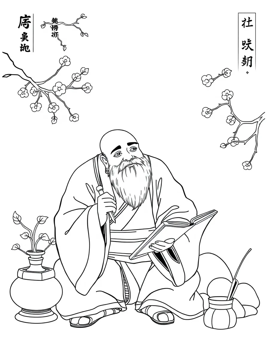 (Jiangsu) Traditional Chinese scholar's study
