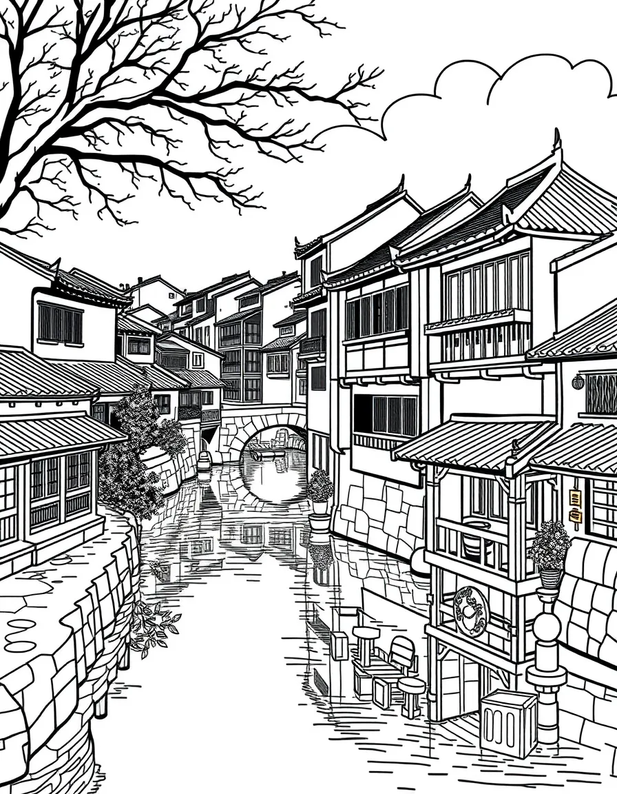 (Zhejiang) Wuzhen Water Town ancient buildings