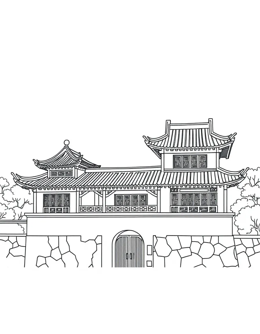 (Anhui) Hui-style architecture with white walls