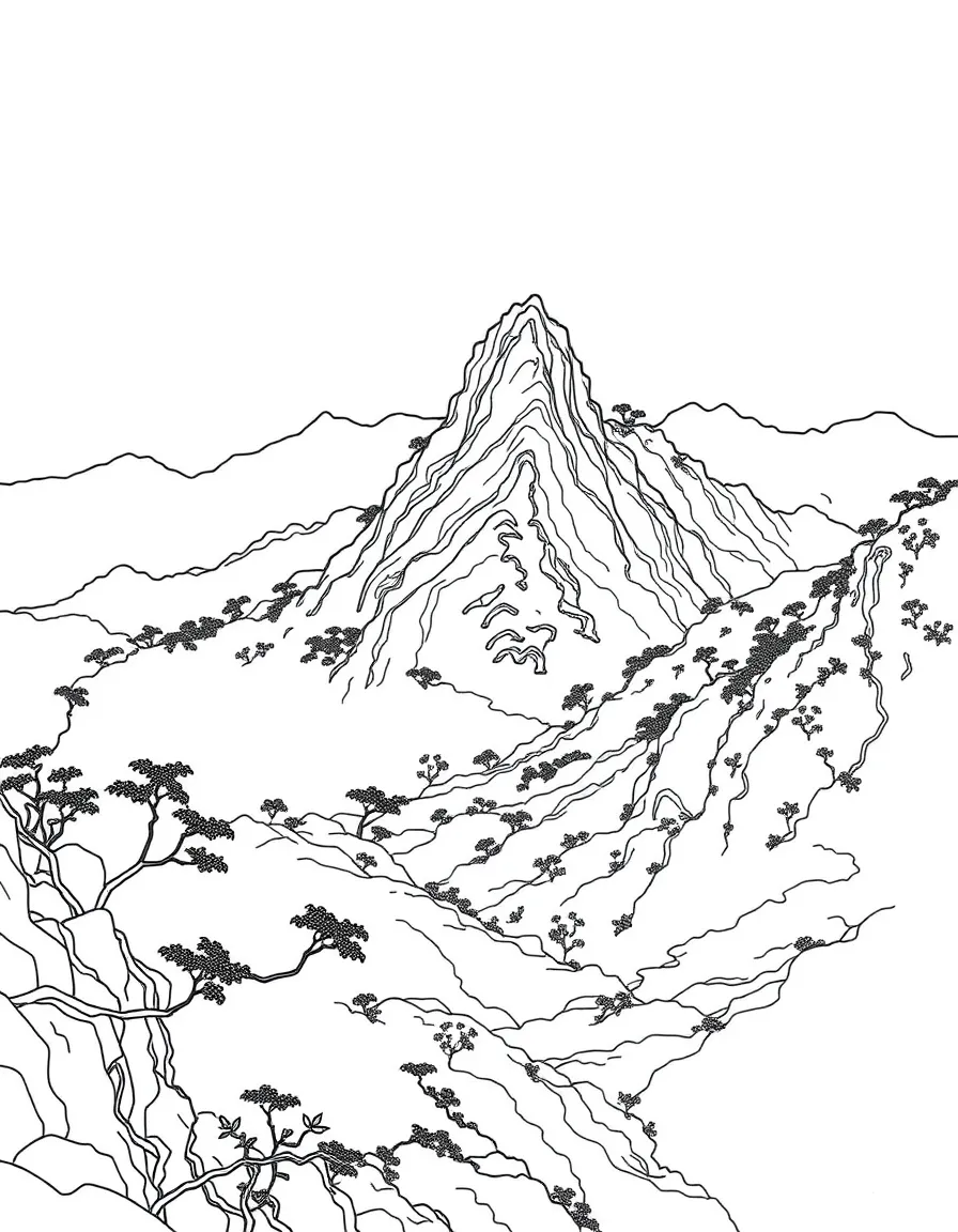 (Fujian) Mount Wuyi tea gardens and peaks