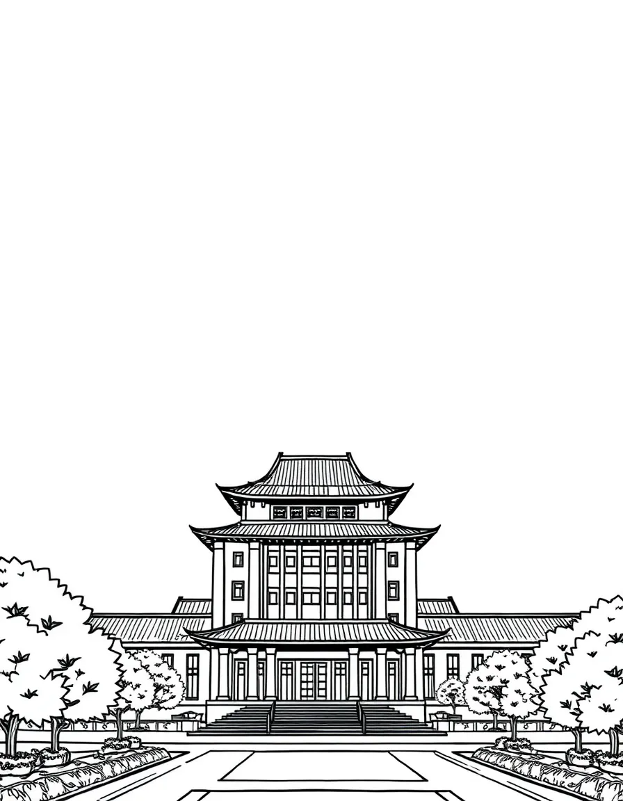 (Fujian) Xiamen University campus buildings