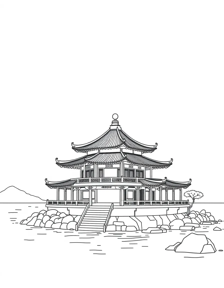 (Shandong) Penglai Pavilion by the sea