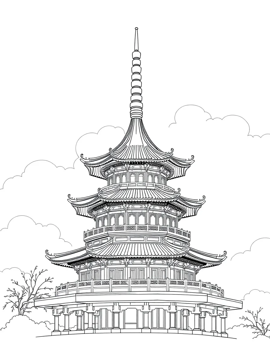 (Henan) Kaifeng Iron Pagoda tower structure