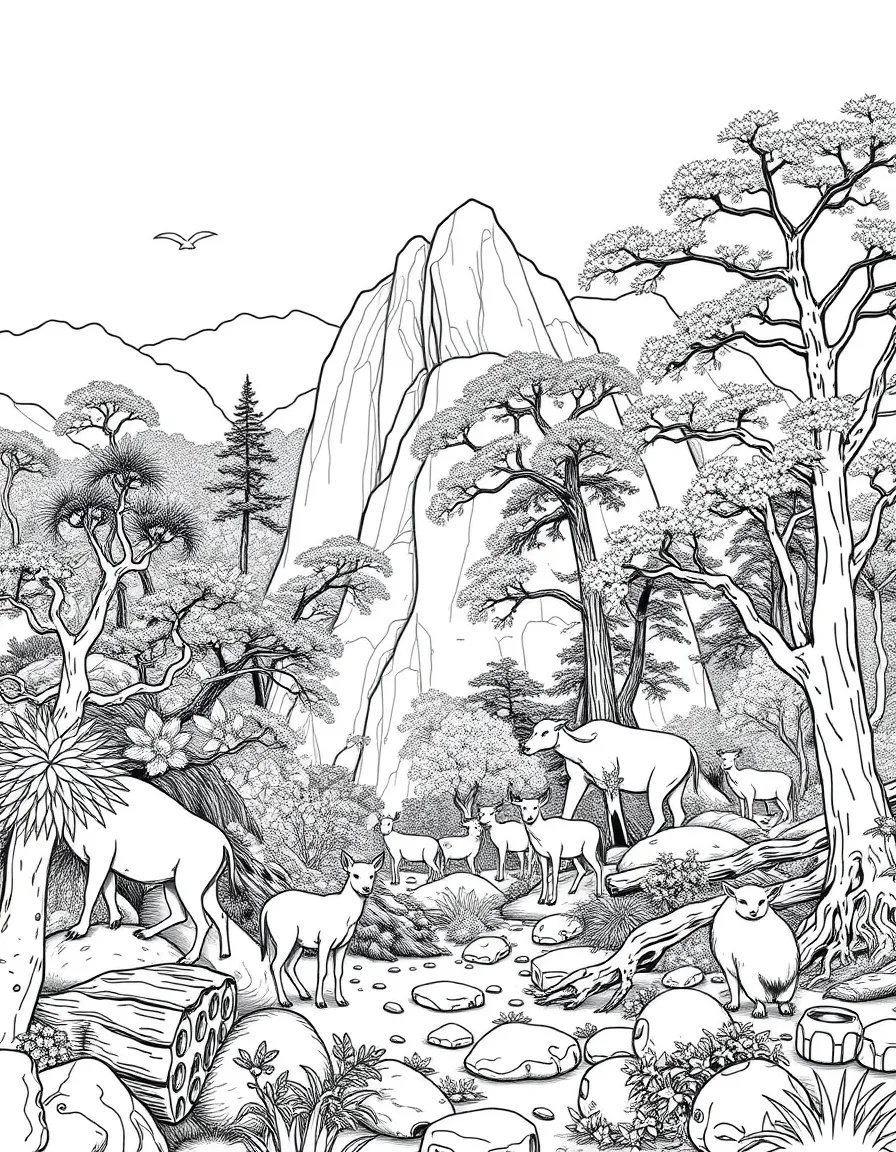 (Hubei) Shennongjia forest with wild animals