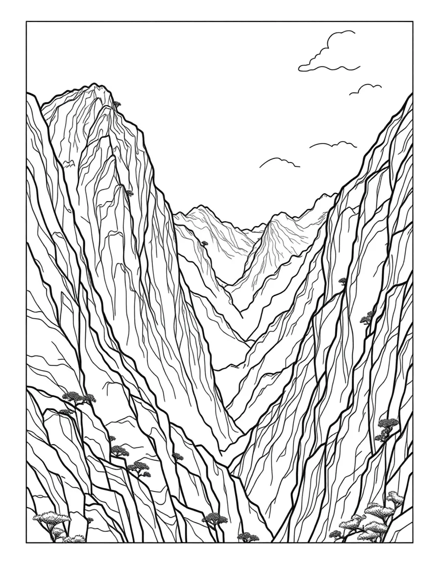 (Yunnan) Tiger Leaping Gorge mountain scenery