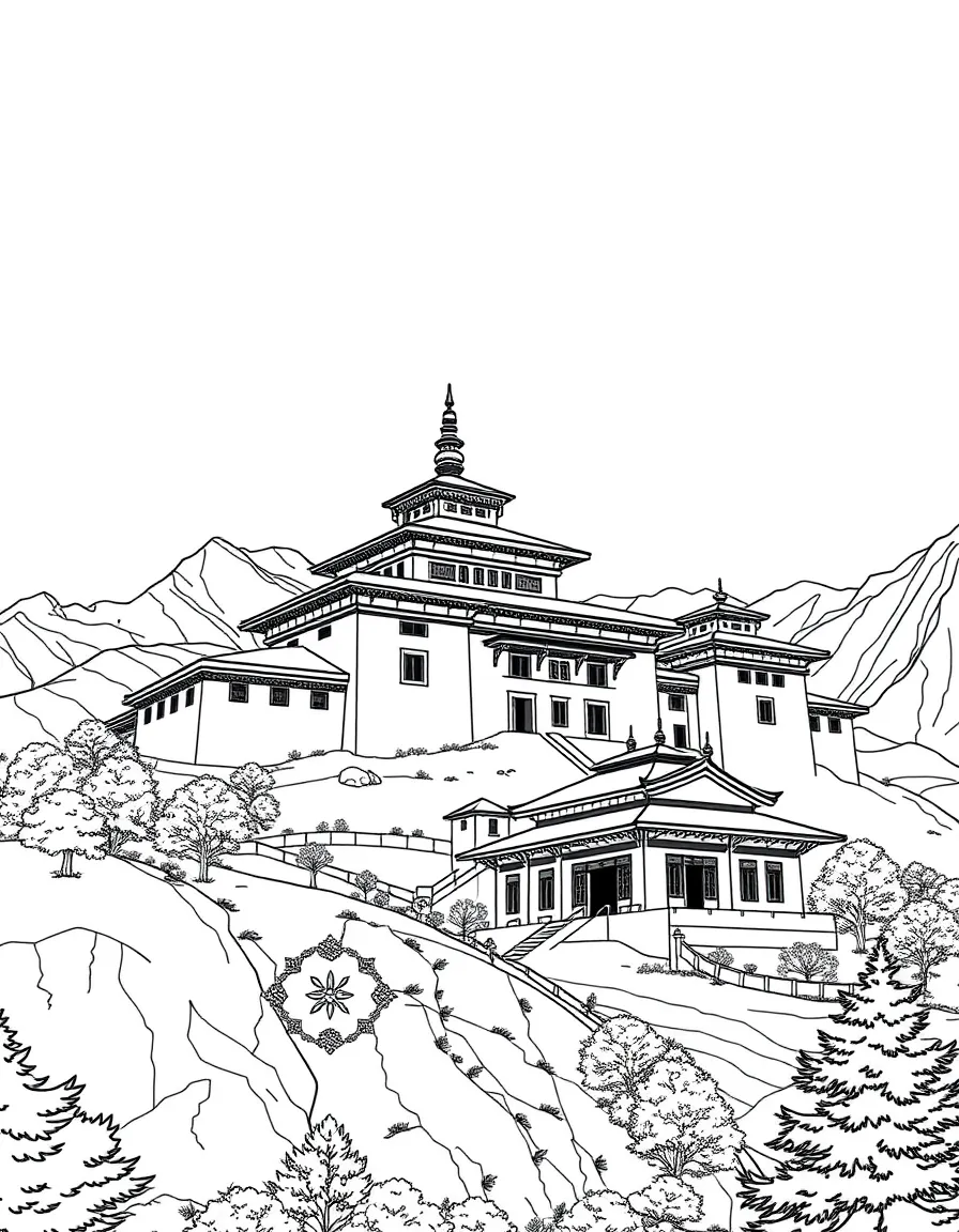 (Yunnan) Shangri-La Tibetan monastery
