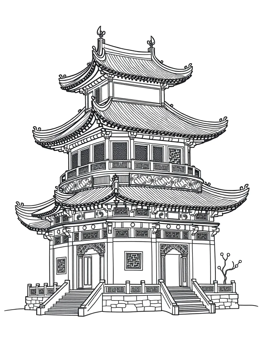 (Shaanxi) Ancient Chinese watchtower