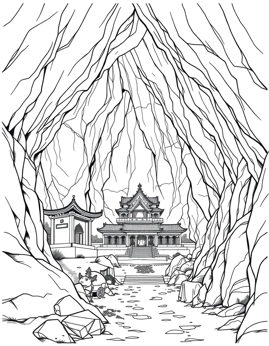(Gansu) Mogao Caves Buddhist art site