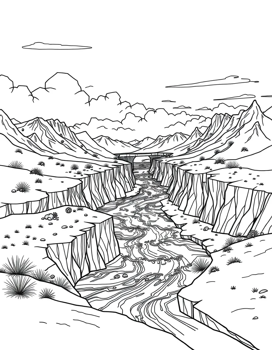(Ningxia) Yellow River flowing through desert
