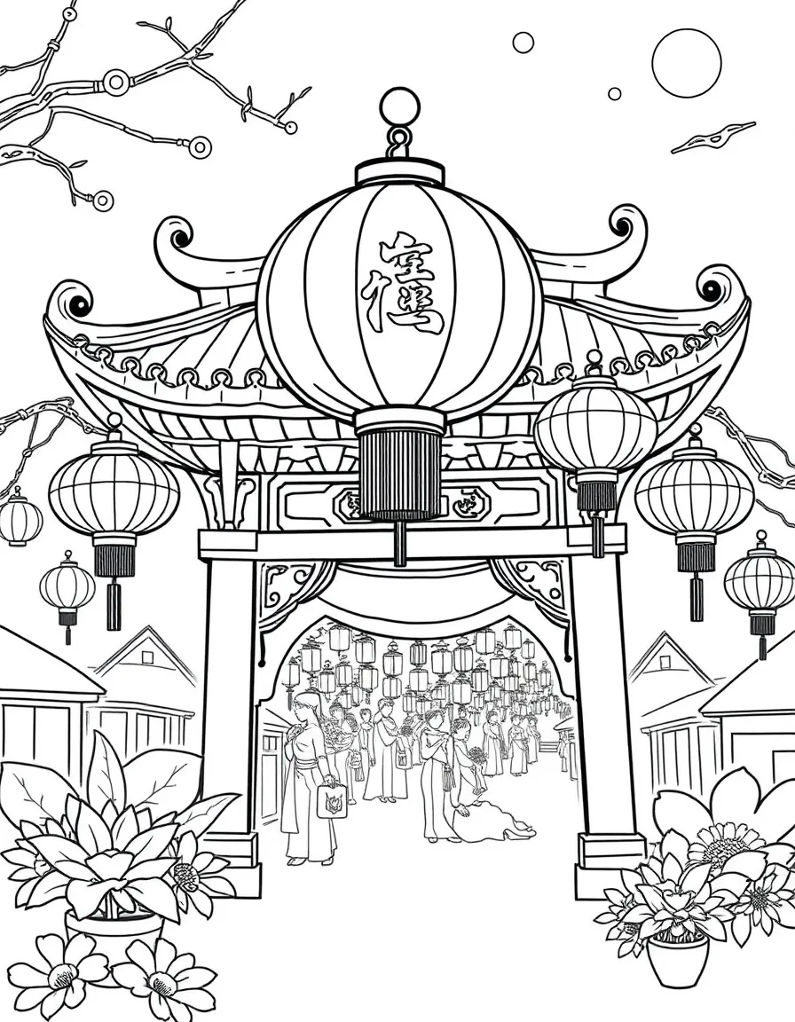 (Taiwan) Traditional Chinese lantern festival