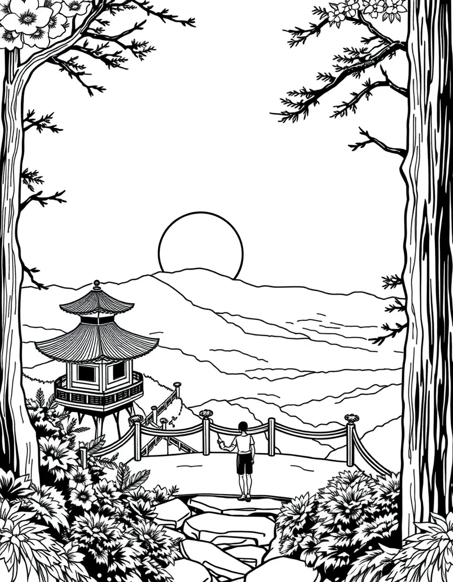 (Taiwan) Alishan sunrise viewing platform
