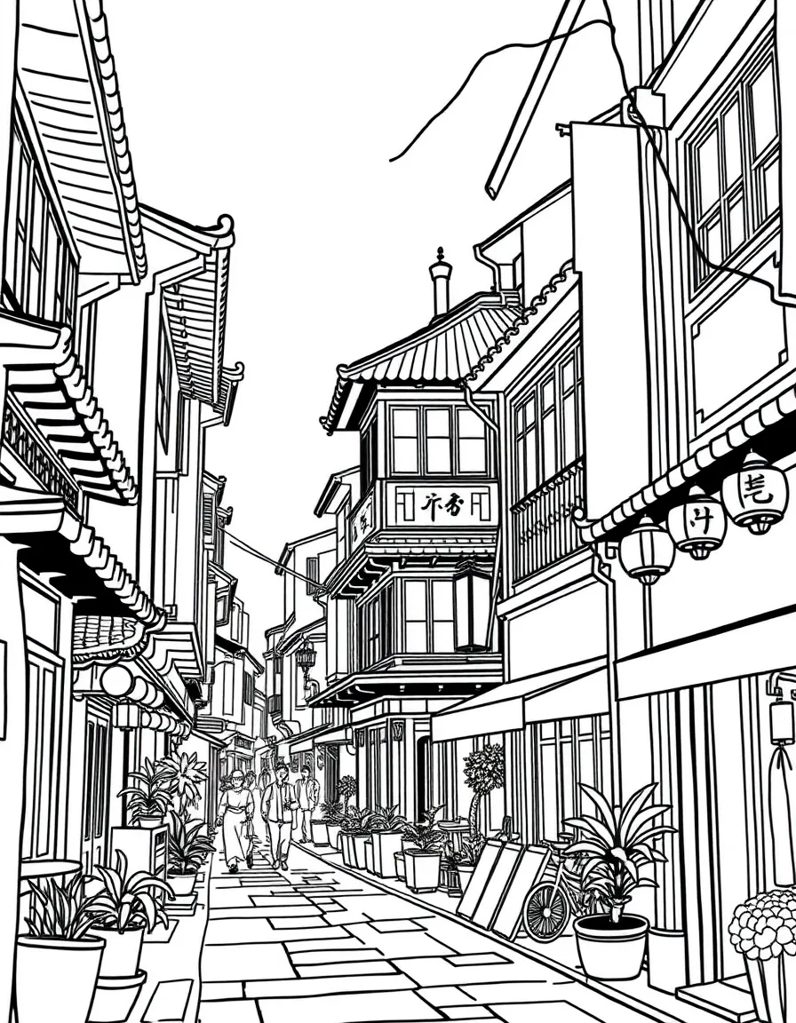 (Shanghai) Xintiandi traditional lane houses