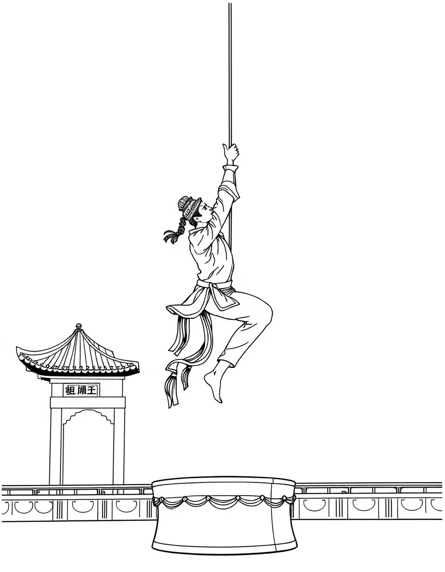 (Shanghai) Traditional Chinese acrobatics performance