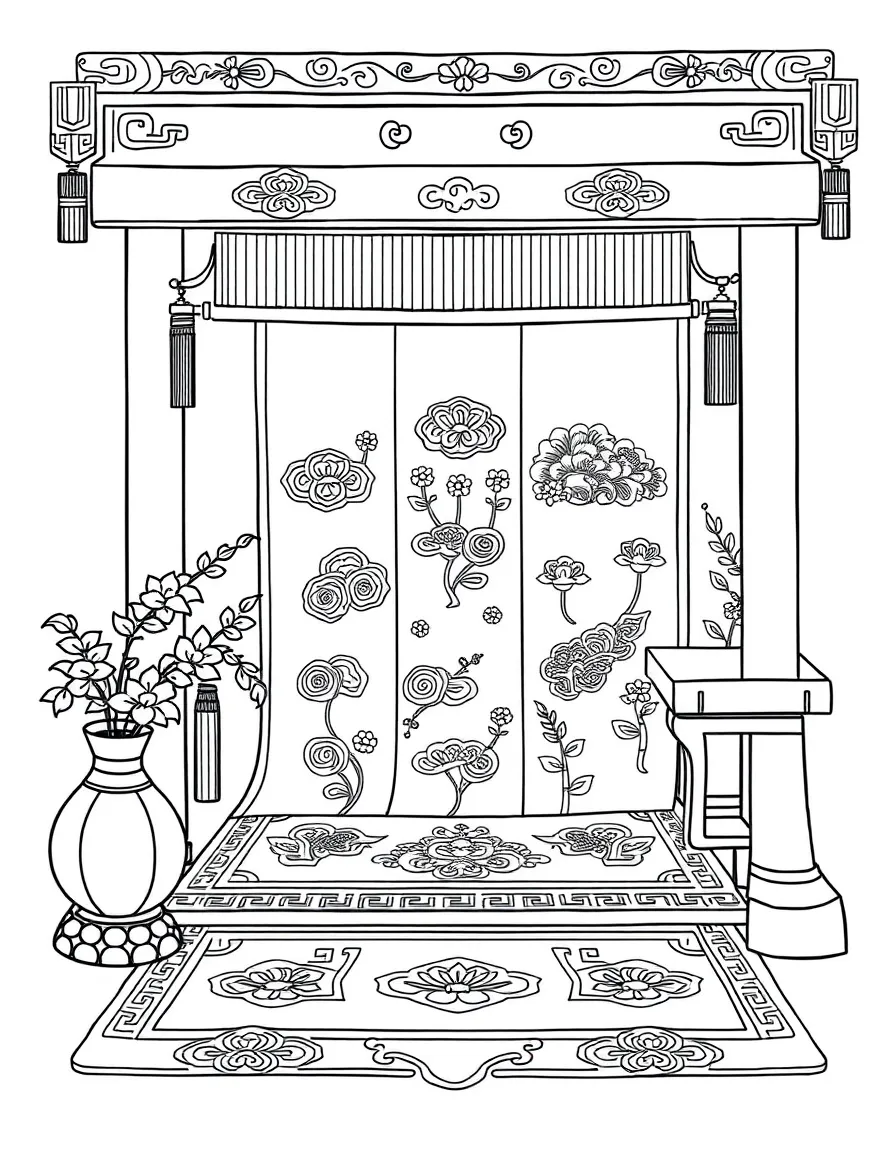 (Tianjin) Traditional Chinese carpet weaving