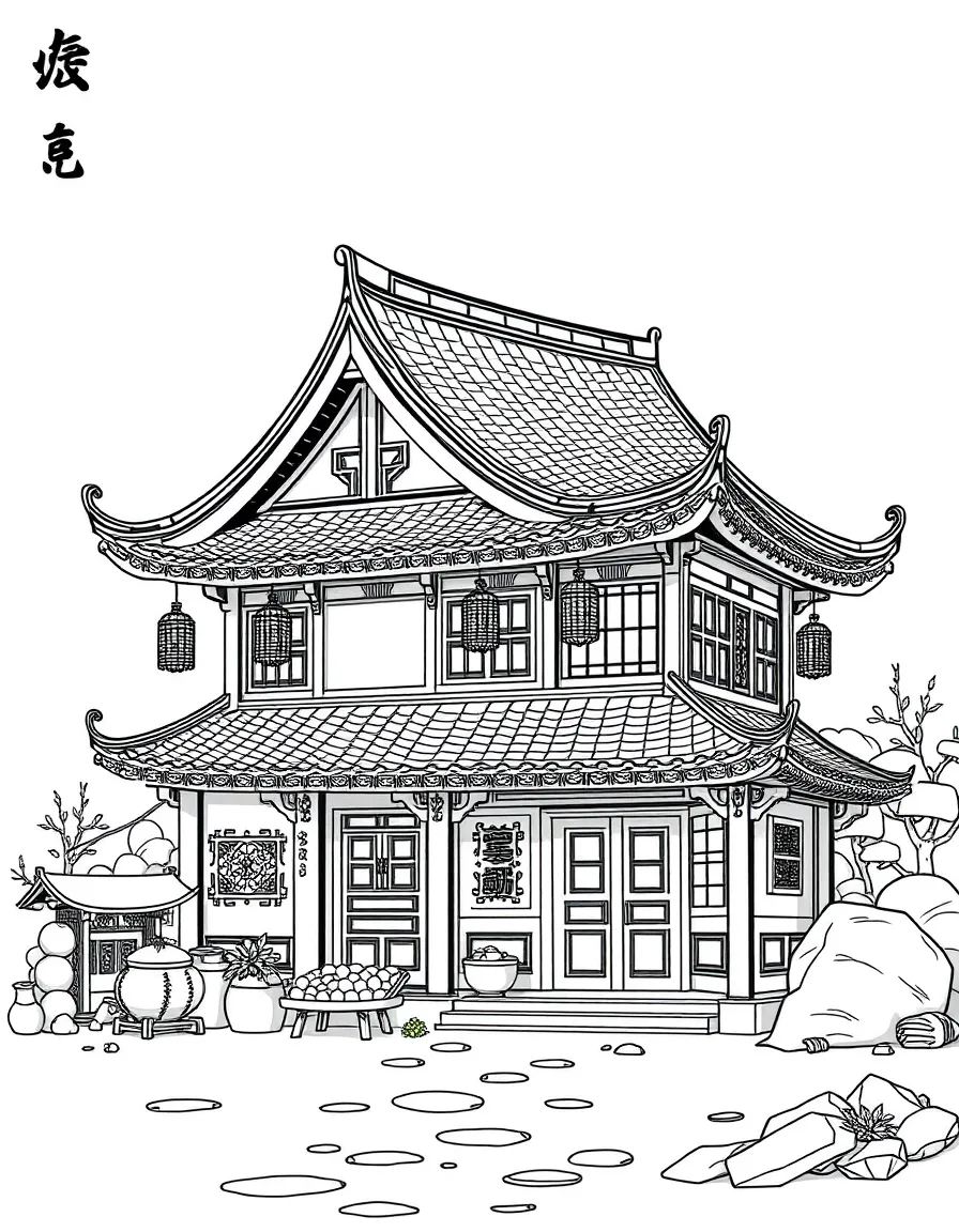 (Shanxi) Traditional Chinese coal merchant house