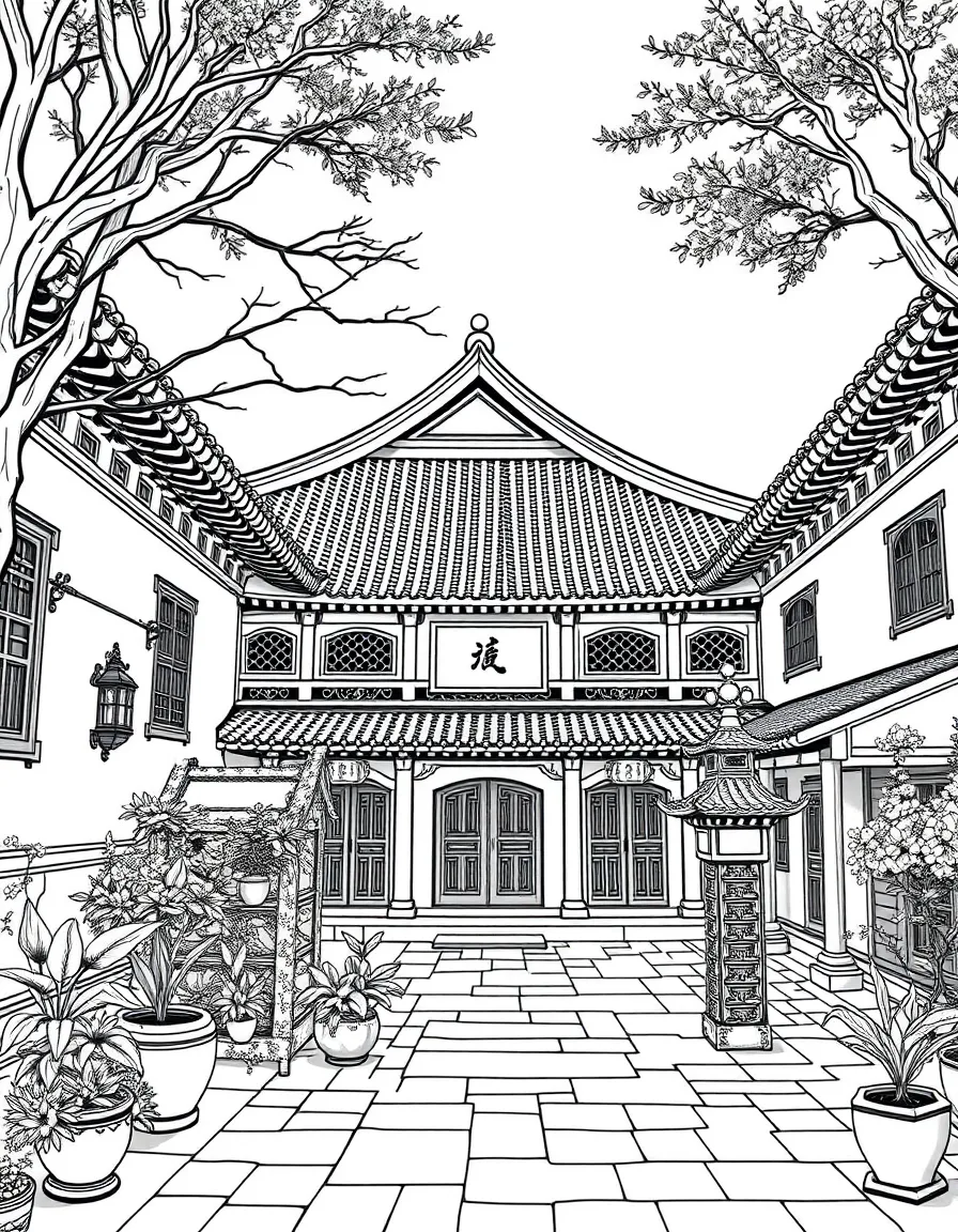 (Liaoning) Historic Chinese northeastern courtyard