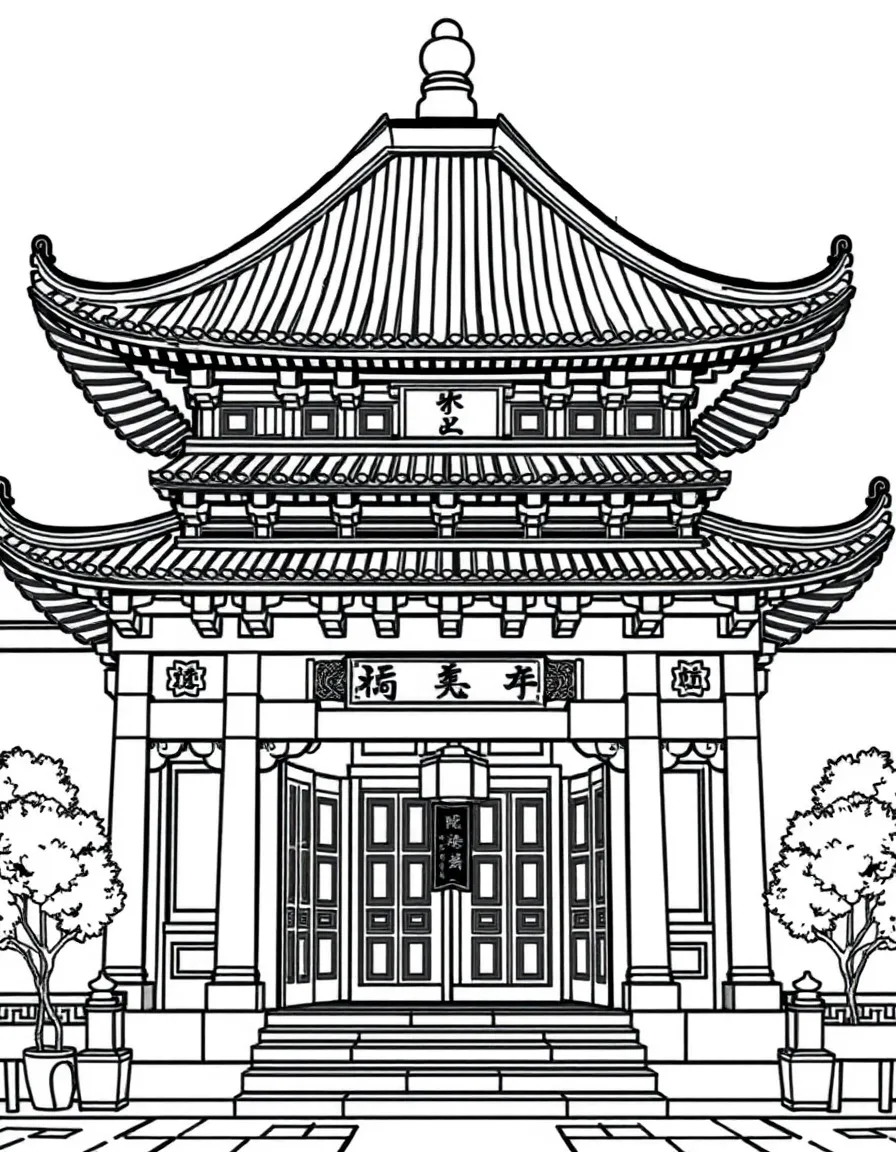 (Jiangsu) Nanjing Confucius Temple traditional architecture