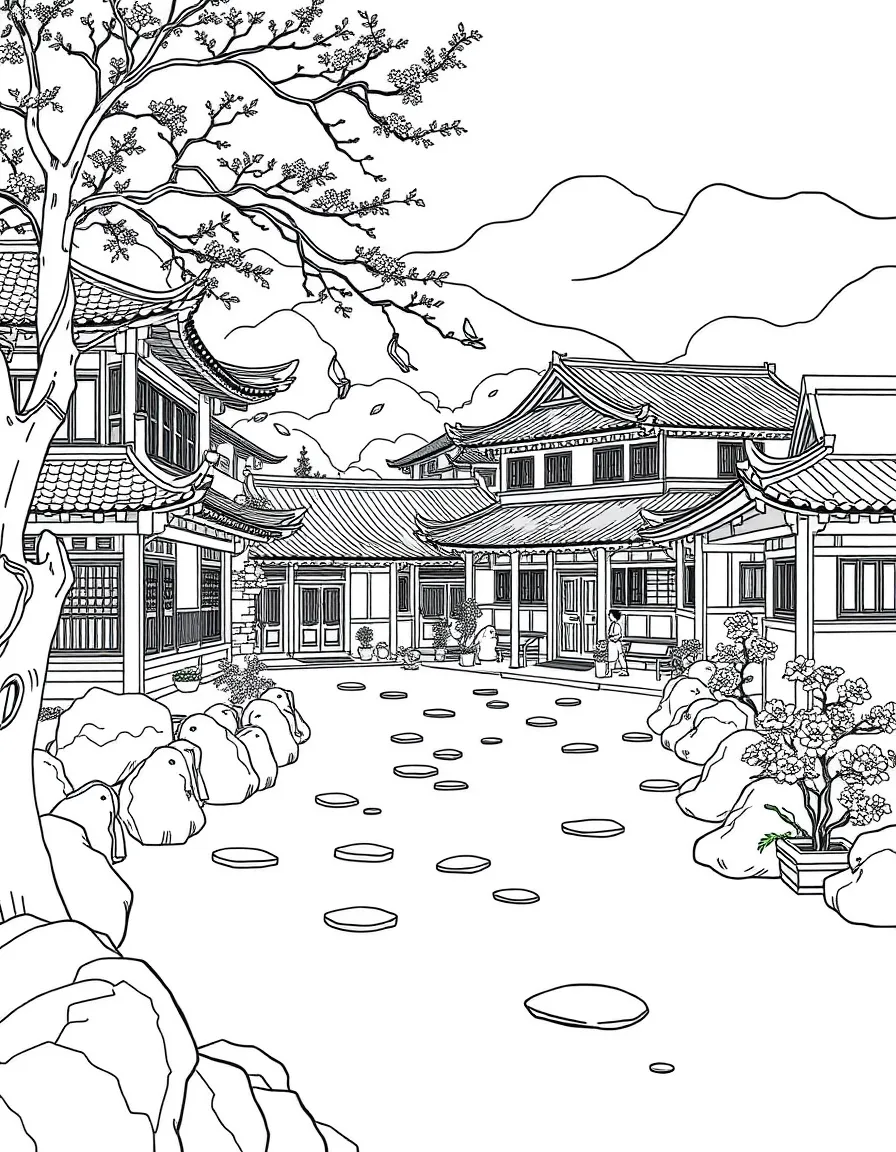 (Zhejiang) Traditional Chinese silk weaving village