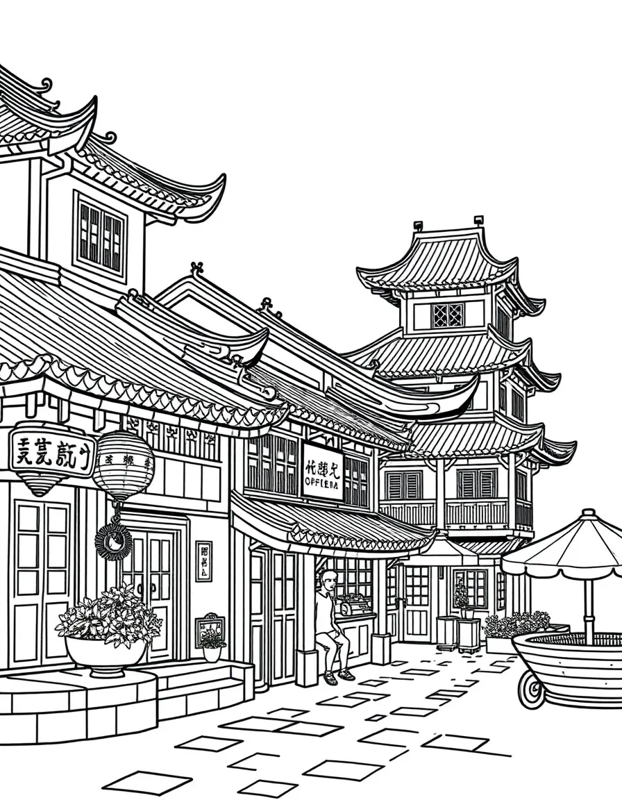 (Fujian) Historic Chinese trading port buildings