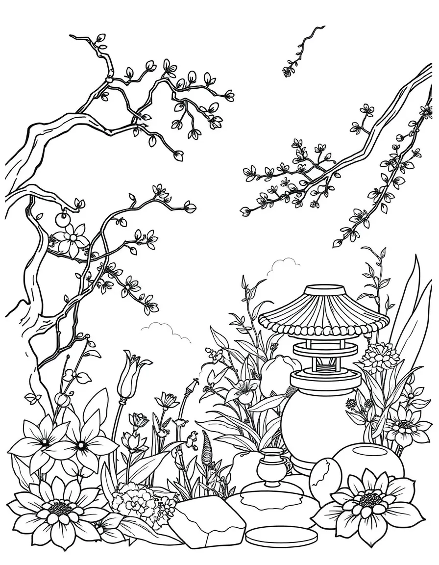 (Jiangxi) Traditional Chinese herbal medicine garden