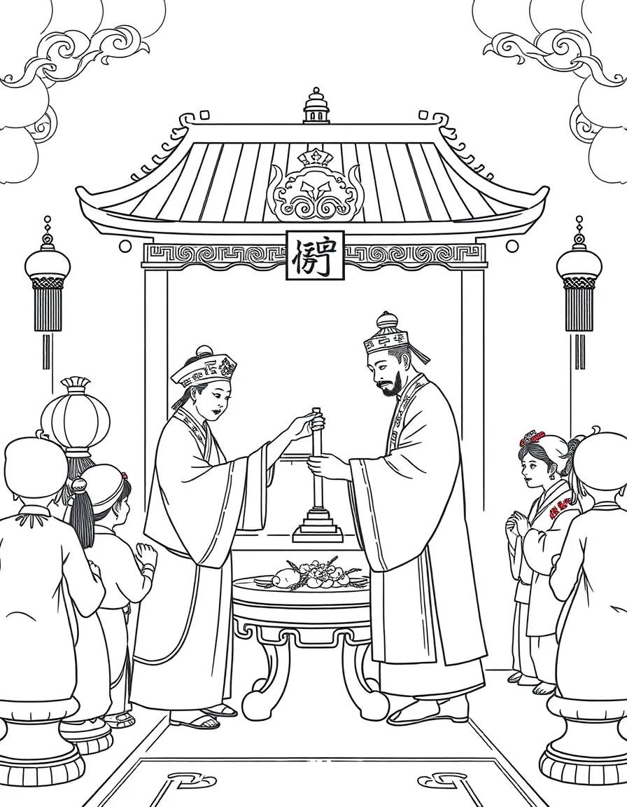 (Shandong) Traditional Chinese Confucian ceremony