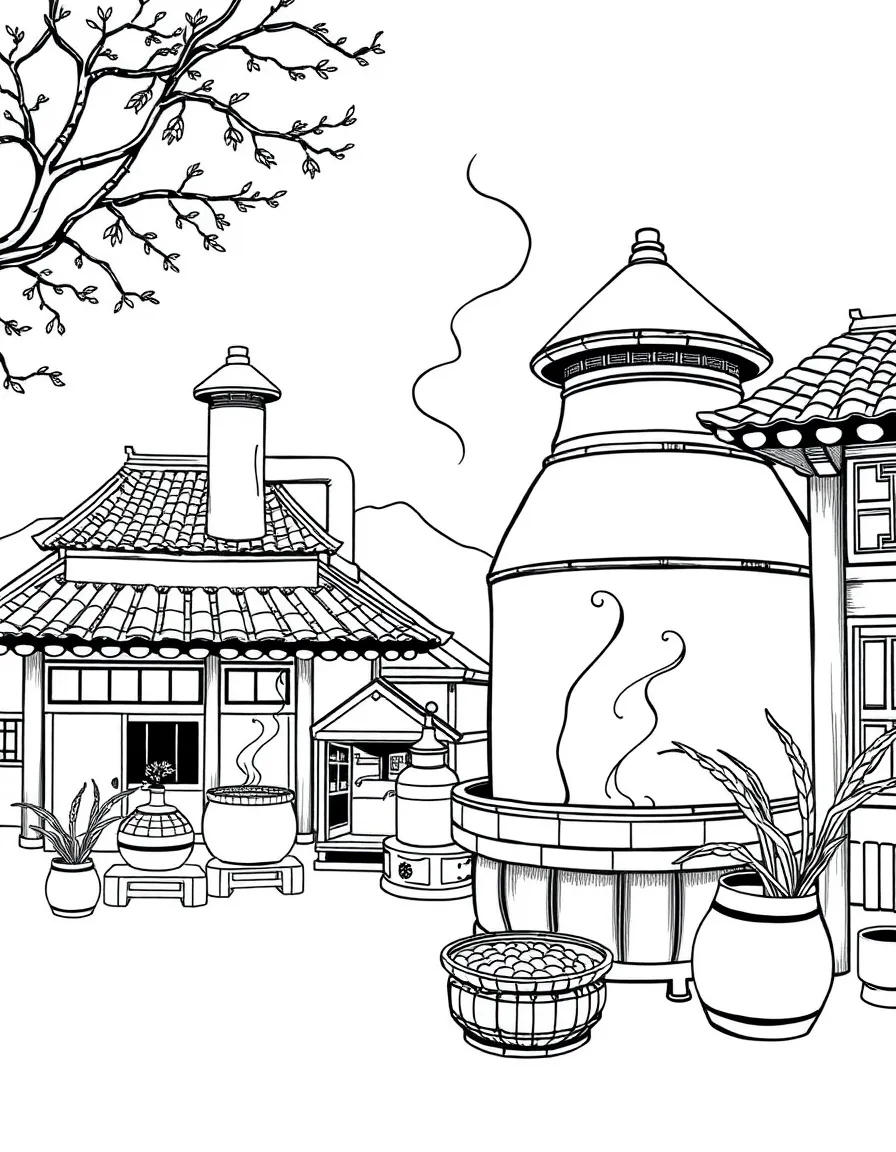 (Hunan) Traditional Chinese rice wine brewery