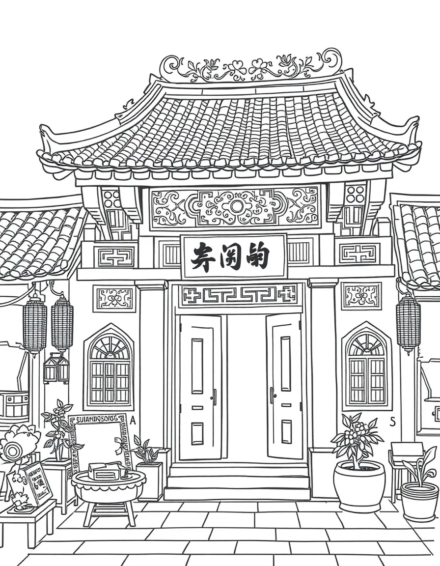 (Guangdong) Historic Chinese trading house