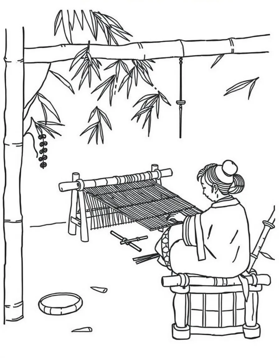 (Guangxi) Traditional Chinese bamboo weaving workshop