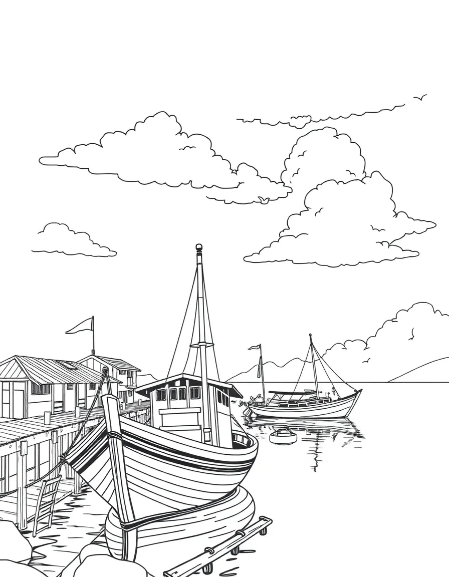 (Hainan) Sanya traditional fishing village