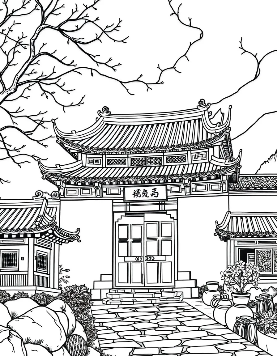 (Guizhou) Historic Chinese minority architecture