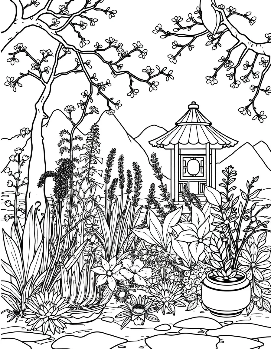 (Yunnan) Traditional Chinese medicinal herb garden