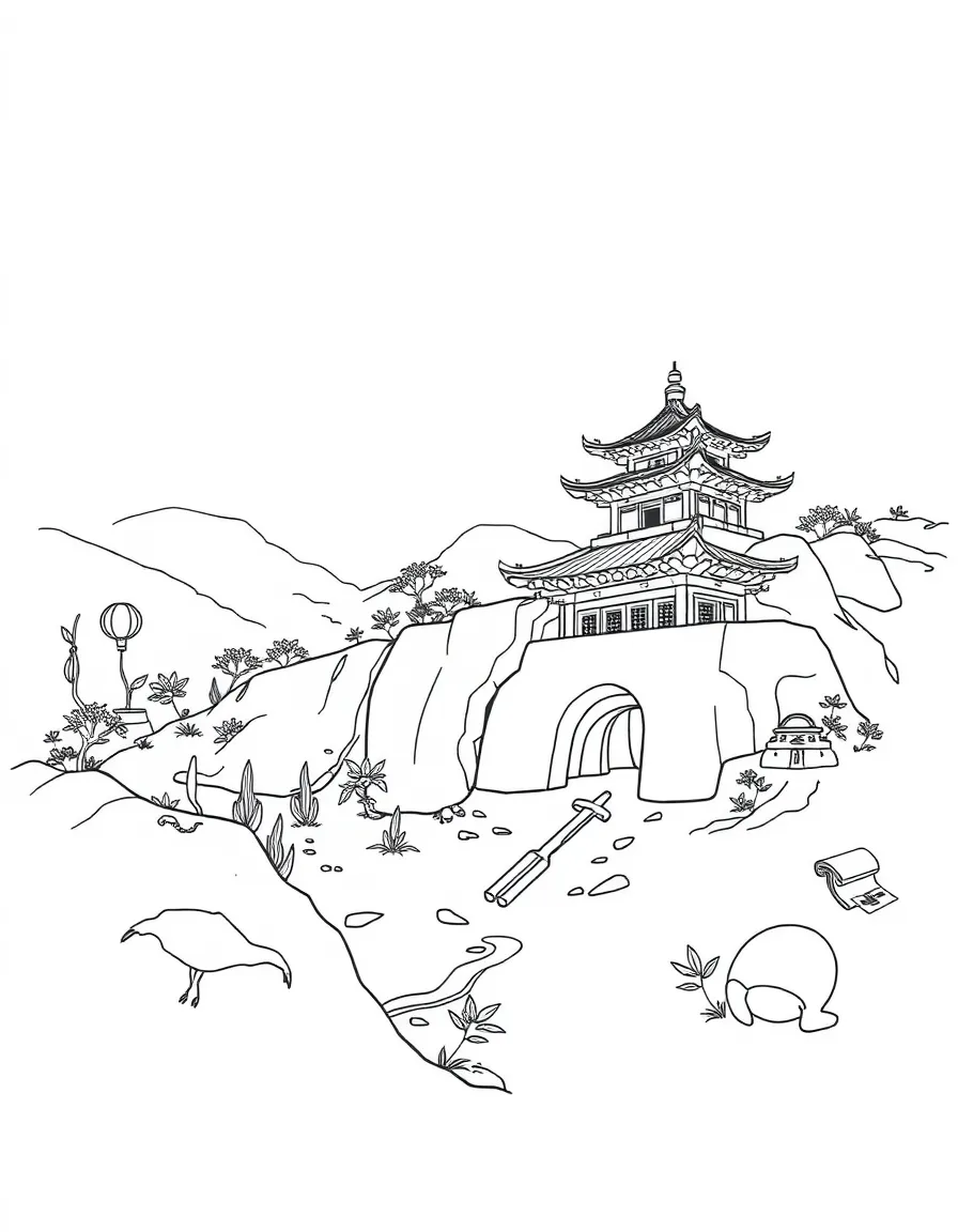 (Shaanxi) Traditional Chinese archaeological excavation