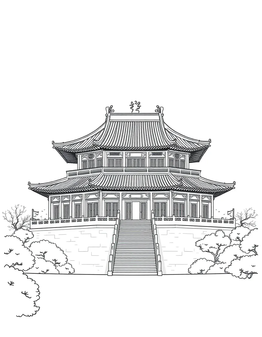 (Shaanxi) Historic Chinese imperial palace